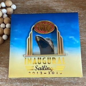 NEW! Disney Cruise Line Fantasy Inaugural Sailings Small Photo Album